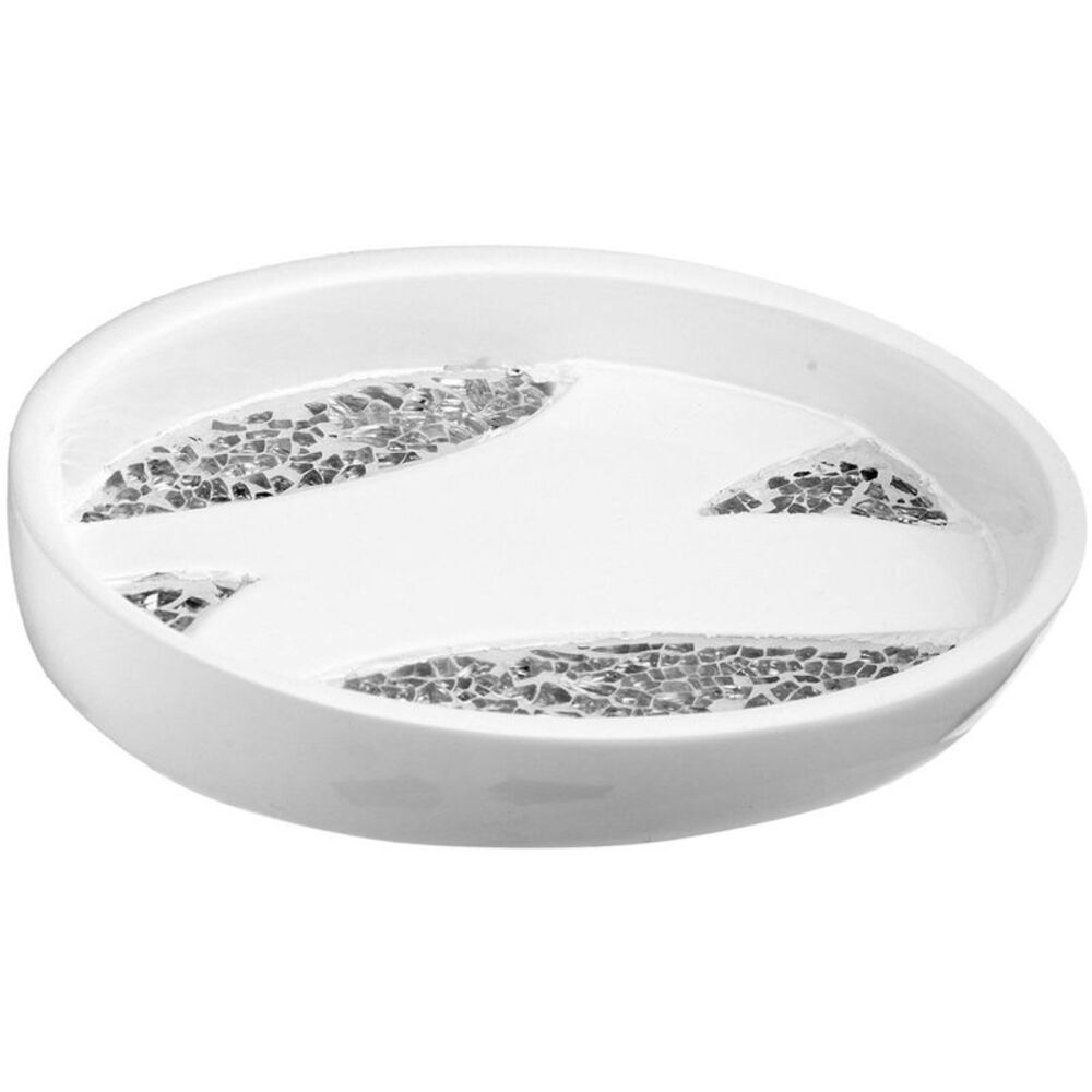 Popular Bath Sinatra White Collection Bathroom Sink Soap Dish